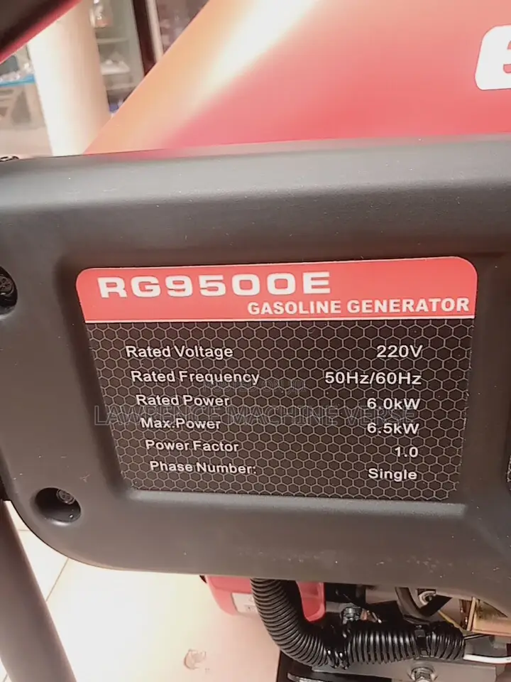 Gasoline Generator 6.5kva