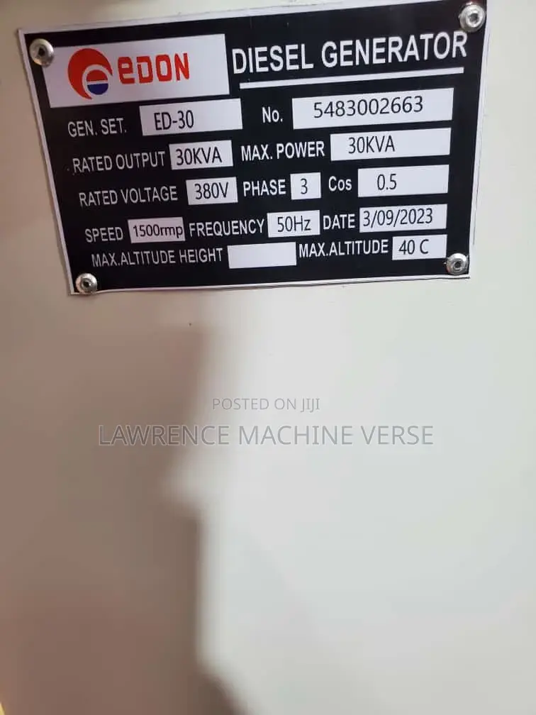 Diesel Generator Super Silent 30kva