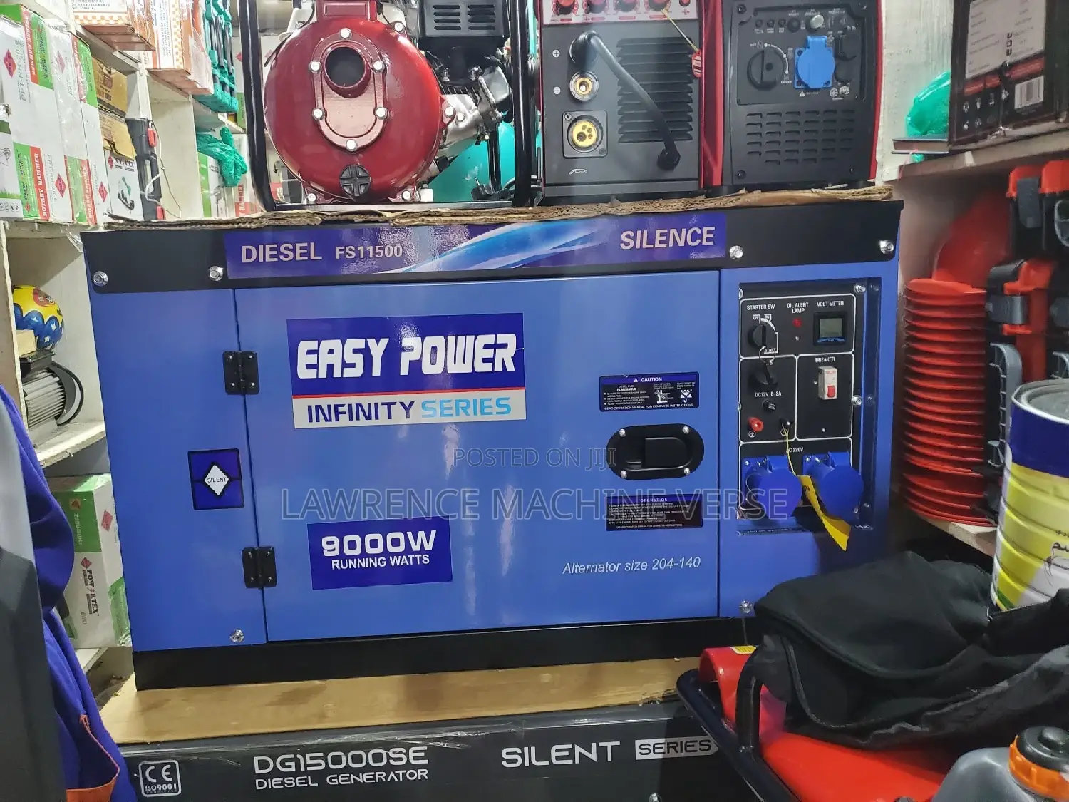 Diesel Generator 9000W Single Phase