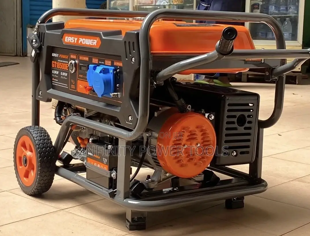 Gasoline Generator Button Push Start 8.5kva