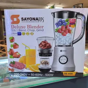 Deluxe Blender, Sayona Blender, 3 in 1 Sayona Blender
