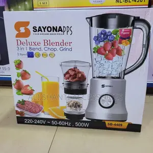 Deluxe Blender, Sayona Blender, 3 in 1 Sayona Blender
