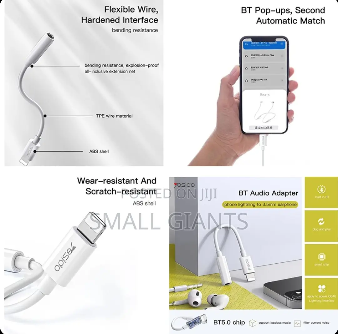 Adapter Lightning To 3.5mm Headphone Jack