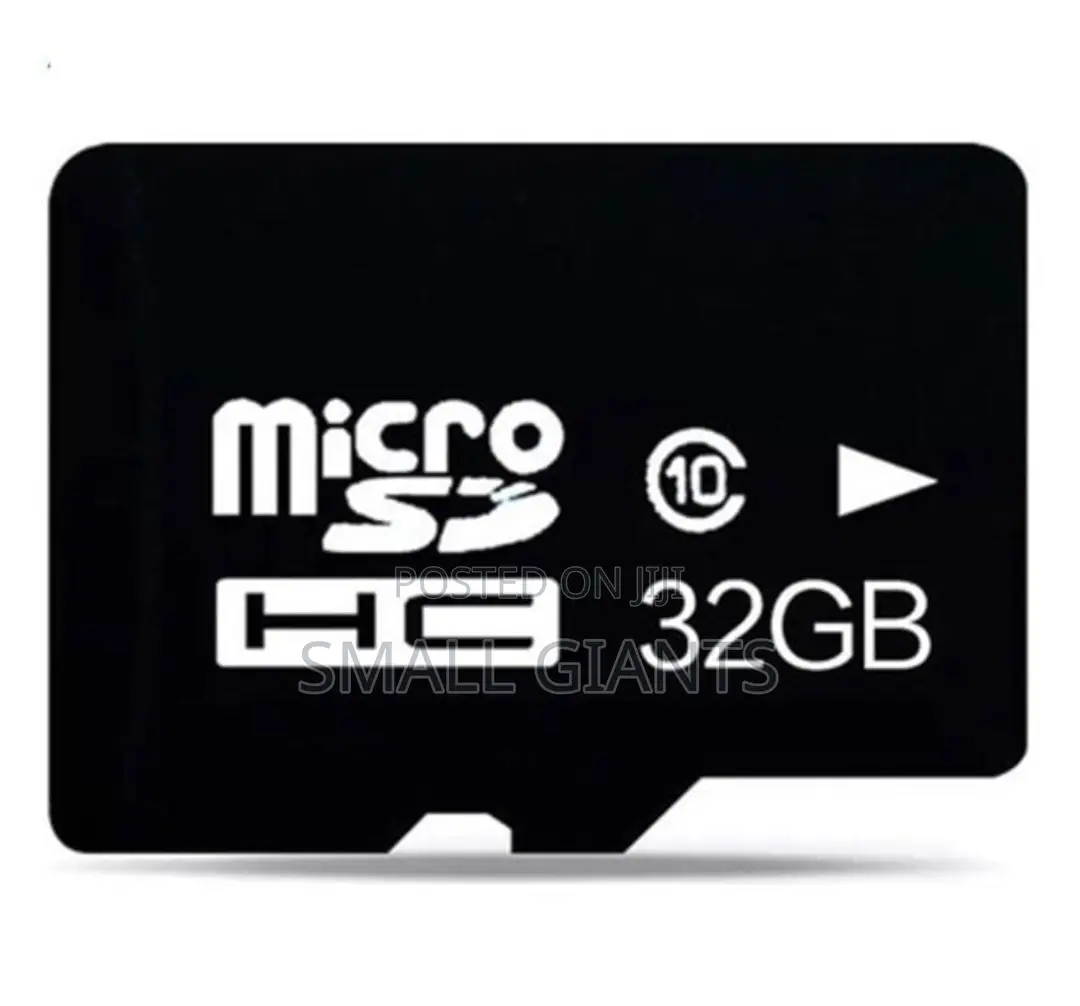 32GB Memory Card - Black