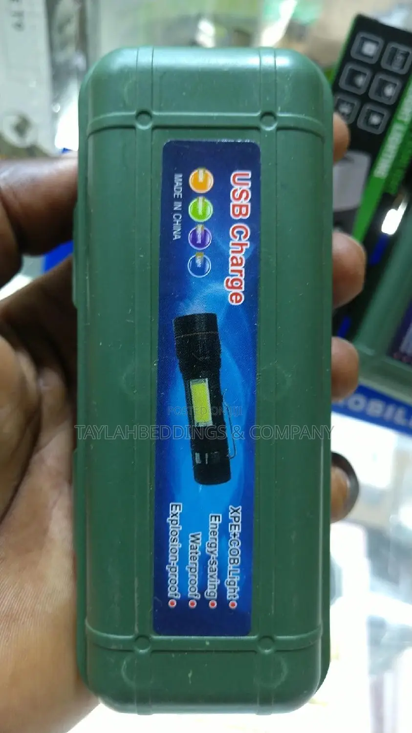 High Power LED Flashlight Flashlight for Cycling Camping Etc