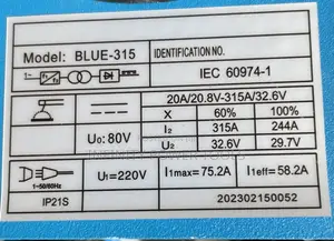 Portable Welder Edon Blue