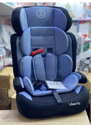 2 in 1 Baby Car Seat- Black and Blue