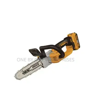 INGCO 8" Cordless Chain Saw 20v With Battery and Charger