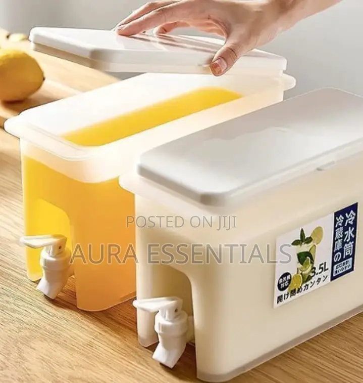 2L Fridge Beverage Dispenser With Faucet
