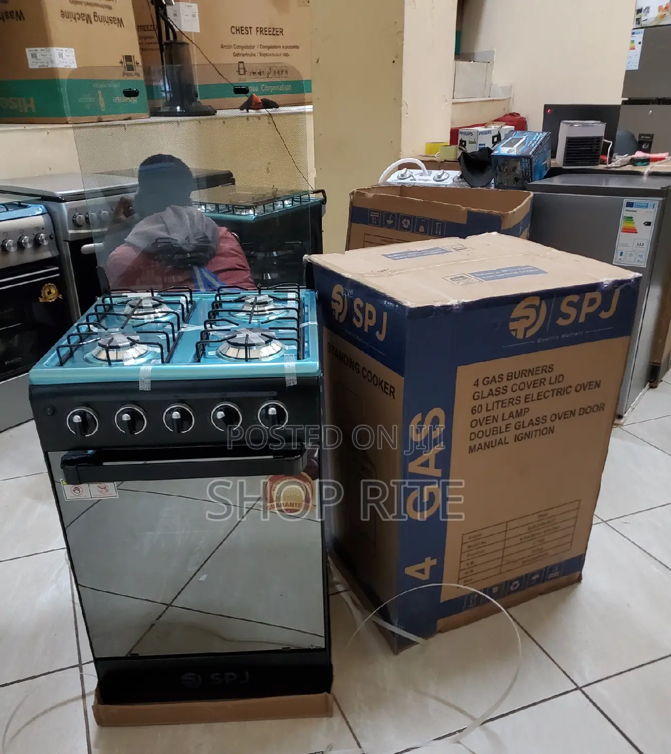 SPJ Full Gas 50 by 50cm Cookers