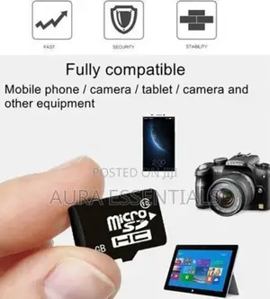 32GB Memory Card - Black