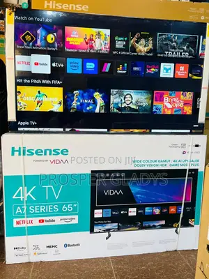 Hisense 65 Smart Digital Flat Screen Flameless.