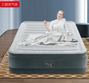 5x6 Intex Dura-Beam Deluxe Twin Fibre Tech Airbed Mattress