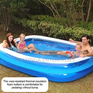 2.6x1.7mtrsx56cm Intex Inflatable Kids Family Swimming Pool