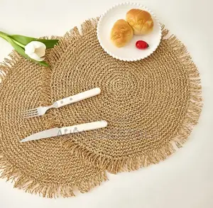 6cs Nordic Style Paper Woven Placemats