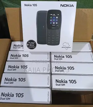 New Nokia 105 Black