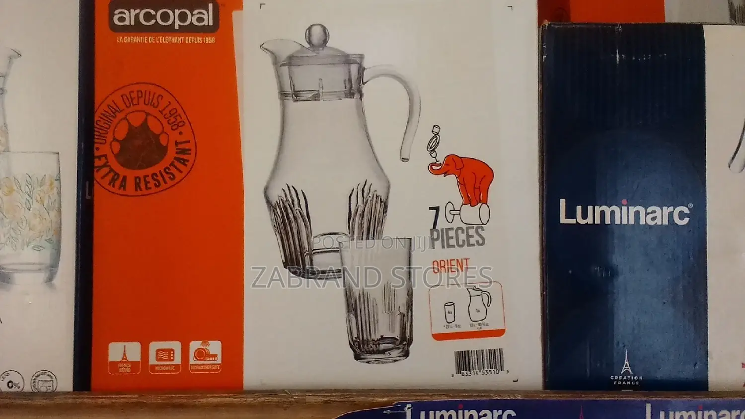 Arcopal Luminarc Glass Set