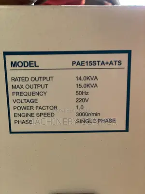 Diesel Super Silent 15kva