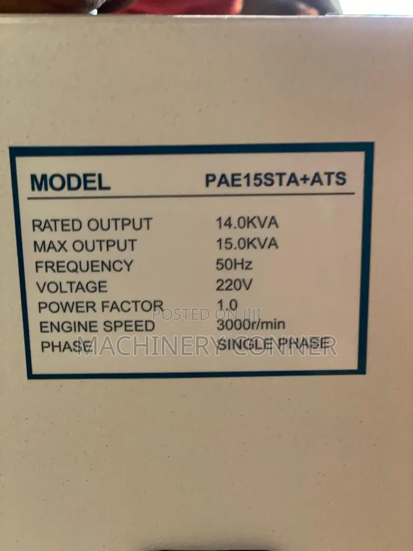 Diesel Super Silent 15kva