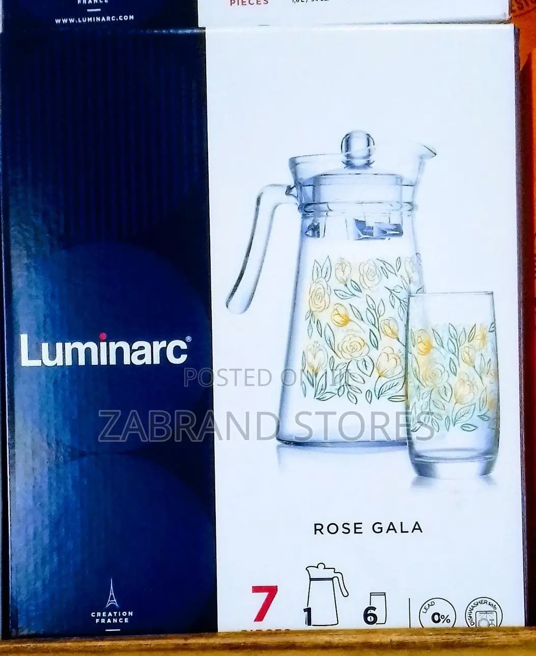 Rose Gala 7pcs Jug Set