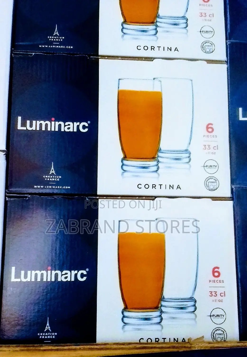 Luminarc Cortina Juice Glass 6 PCS