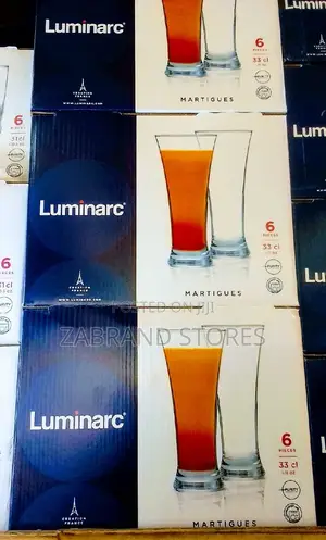 Martiques Luminarc Glass 6pcs