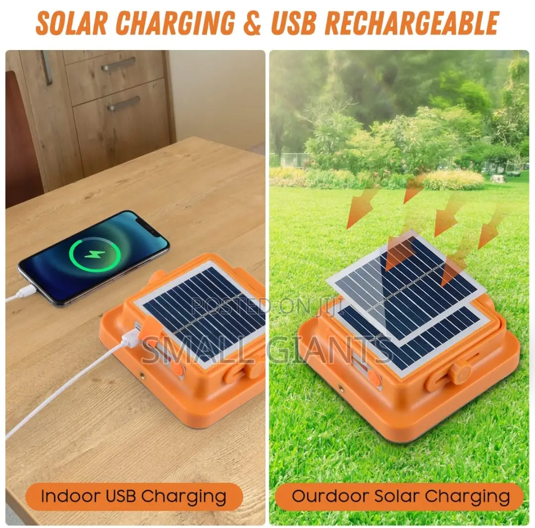 60W Portable Solar Flood Light