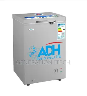 ADH 130 Litres Deep Freezer- Silver- CHEST FREEZER
