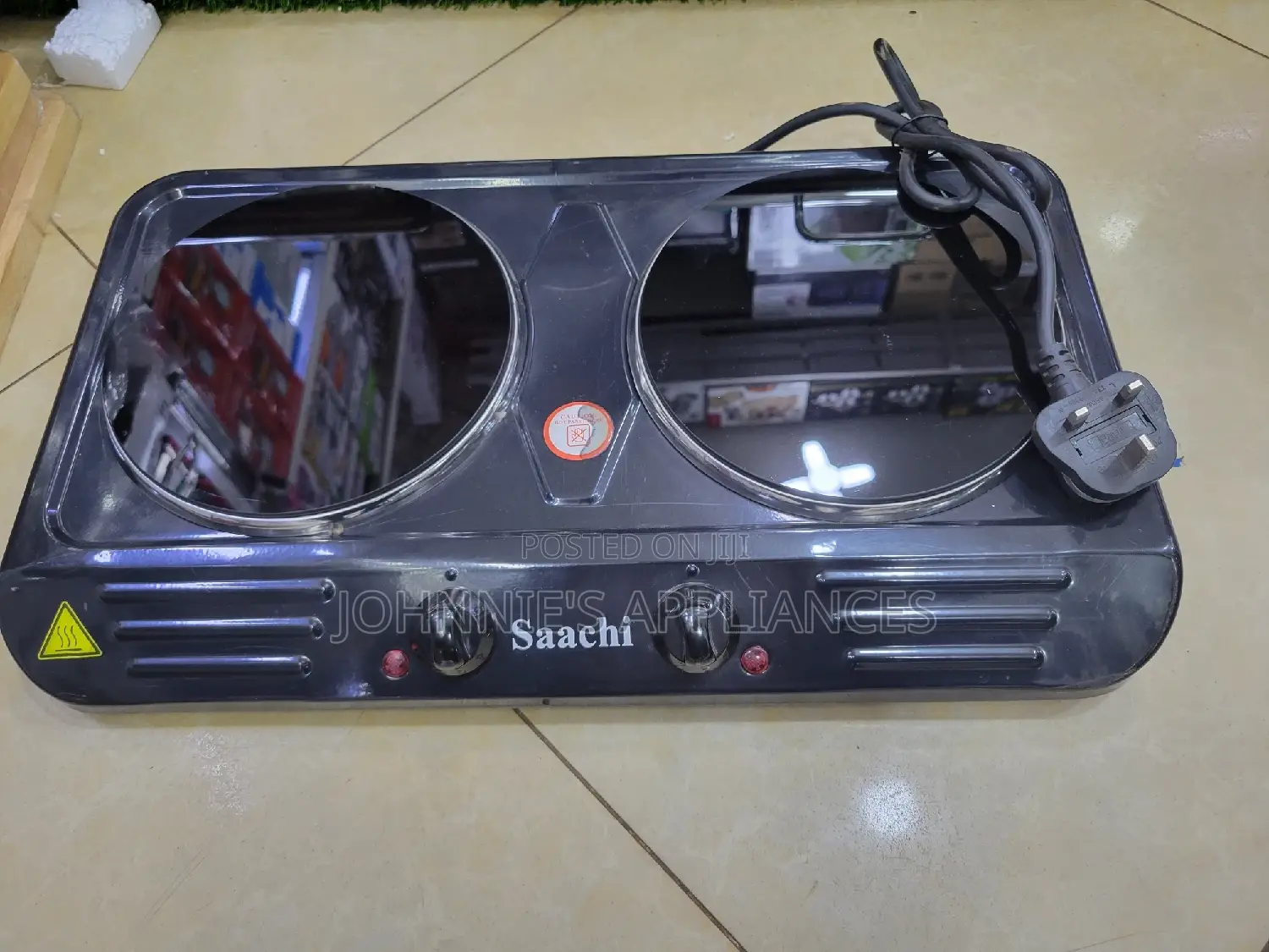 Double Infrared Electric Cooker