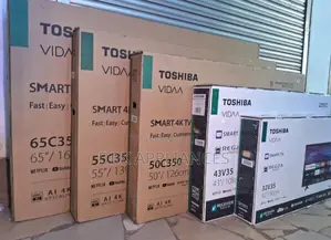 Toshiba 32,43,50,55,65inch Smart Vidaa TVS Wholesale