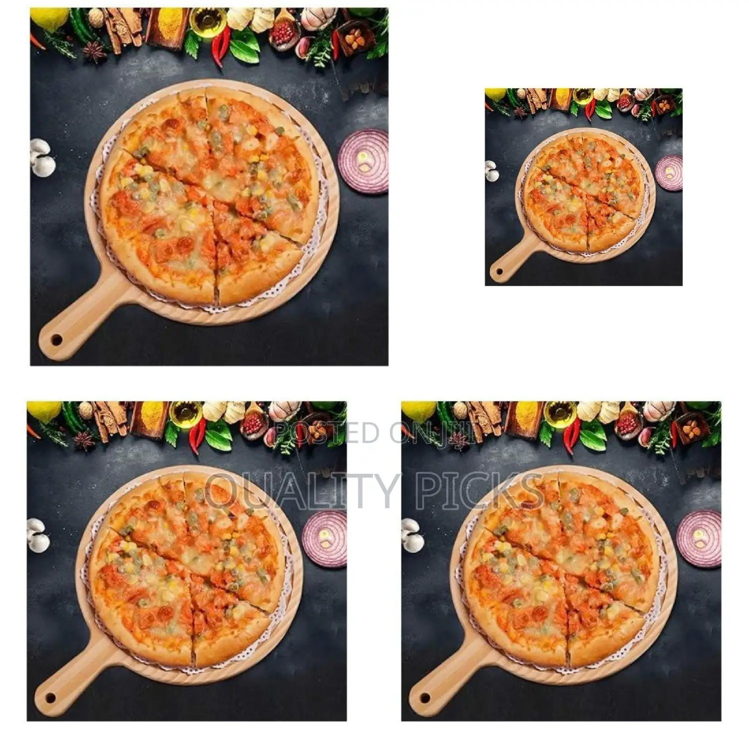 Brand Wooden Pizza Tray