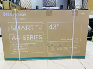 Brand New Hisense 43 Inches Smart A4 Series Frameless Digita