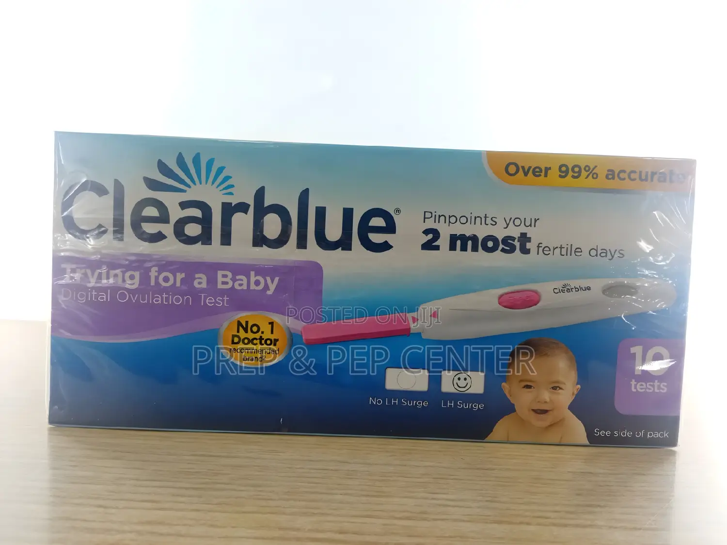 Clearblue Digital Ovulation Testing Kits - 10 Per Pack