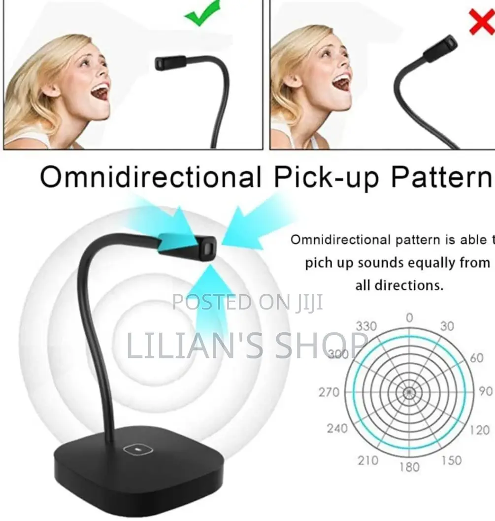 Promate Omnidirectional Usb Desktop Microphone