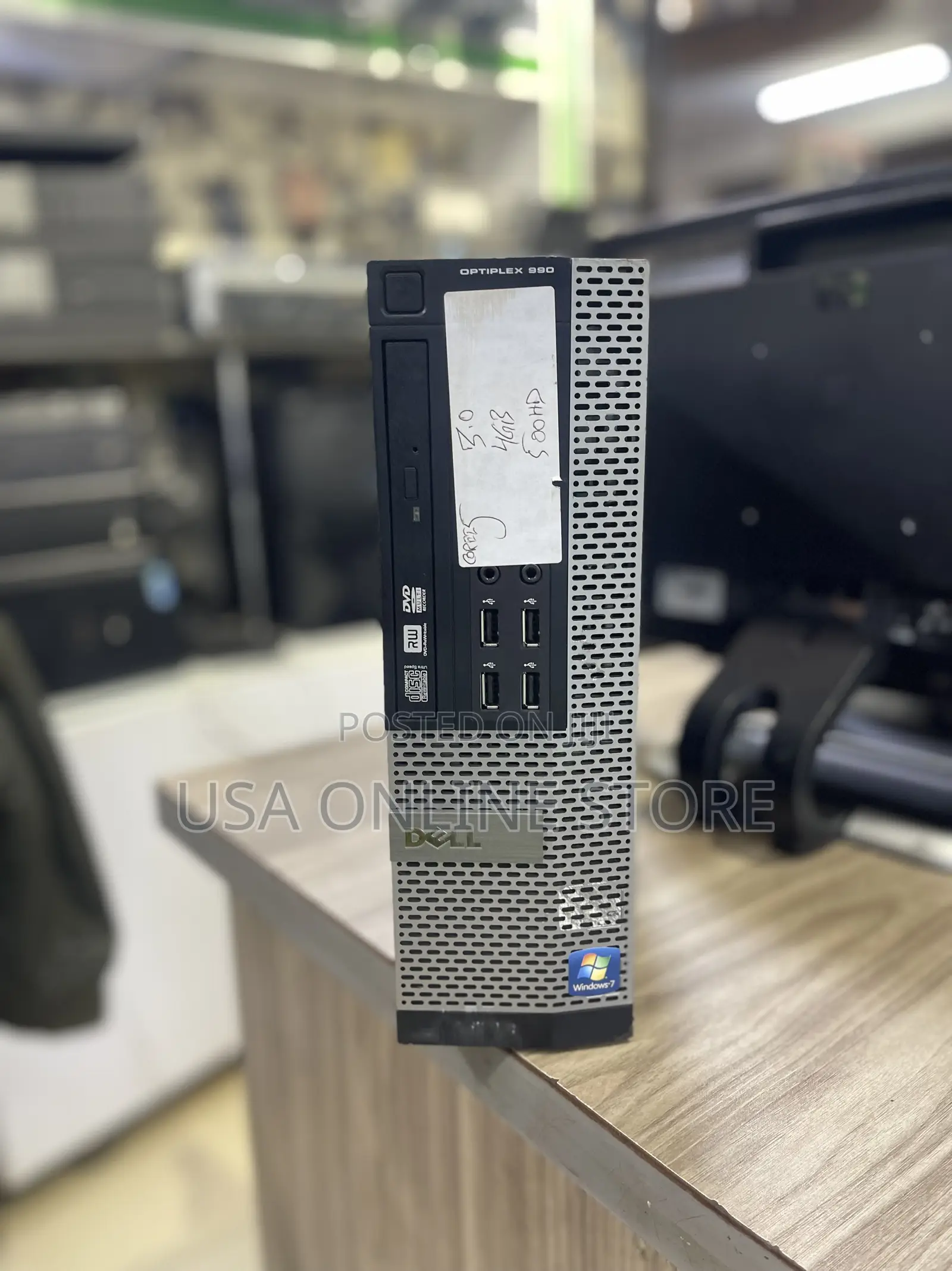 Desktop Computer Dell 4GB Intel Core I5 HDD 500GB