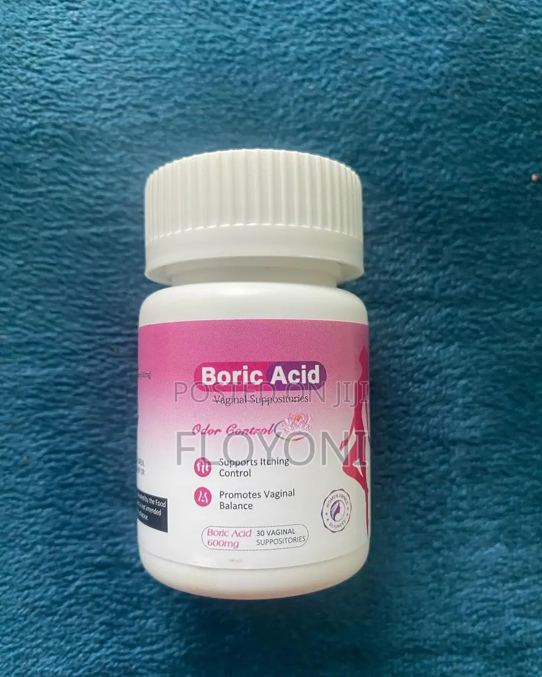30 Boric Acid Suppositories for Recurrent Infections