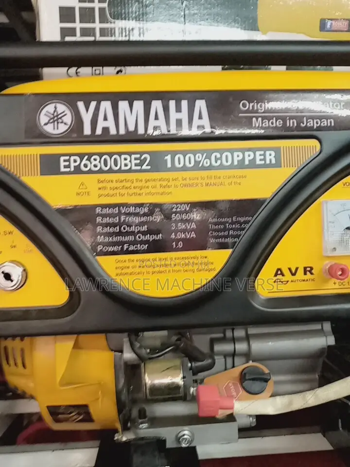 Yamaha Generator 4kva