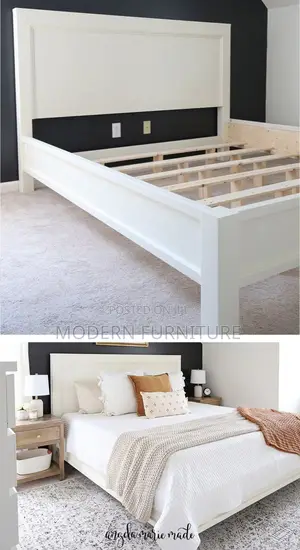 Wooden Bed Frame of 6 X 6 Feet Call Us On