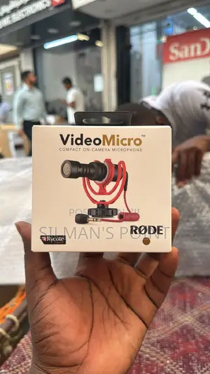 The Rode Videomicro Camera Microphone