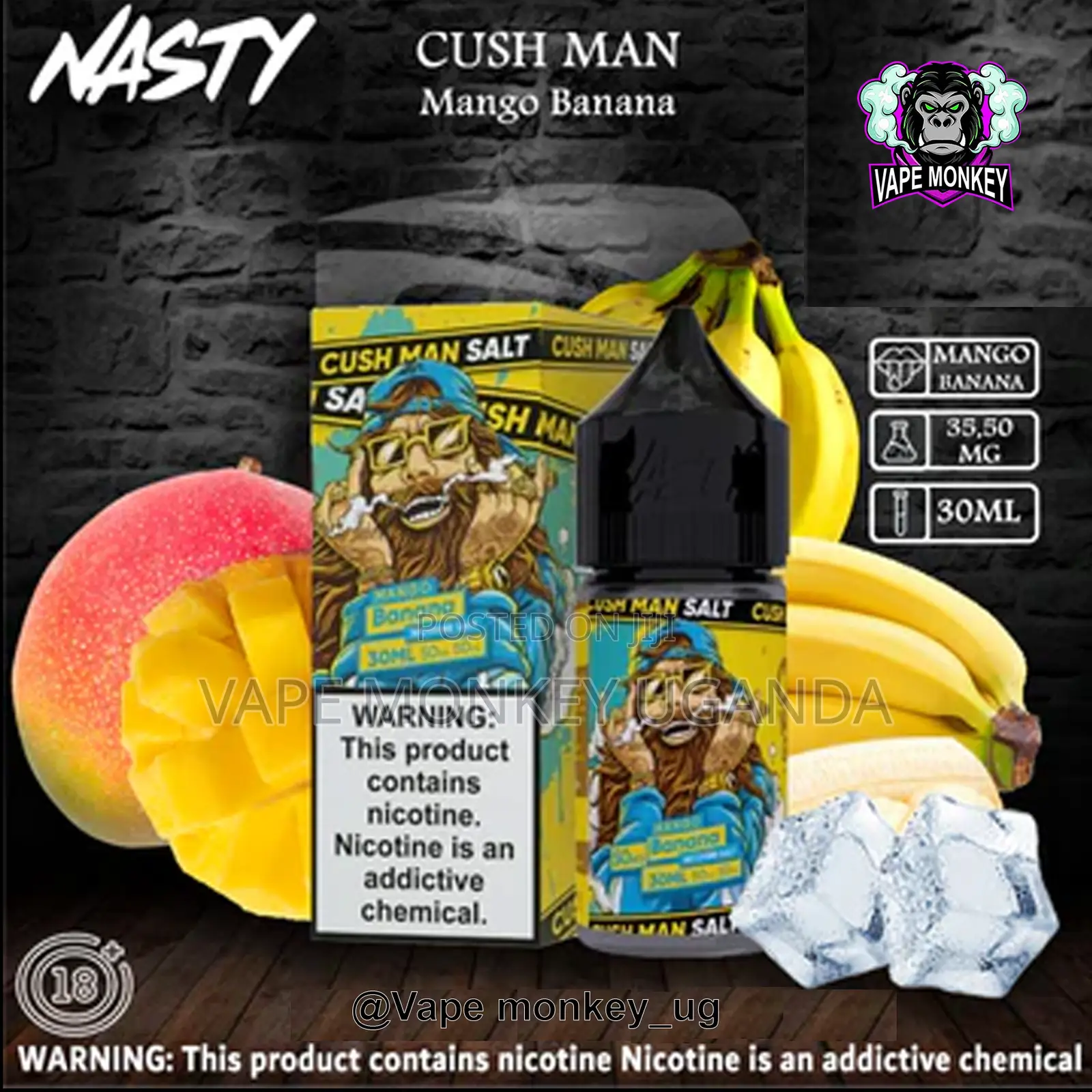 Cush Man - Nasty 60ml (Mango