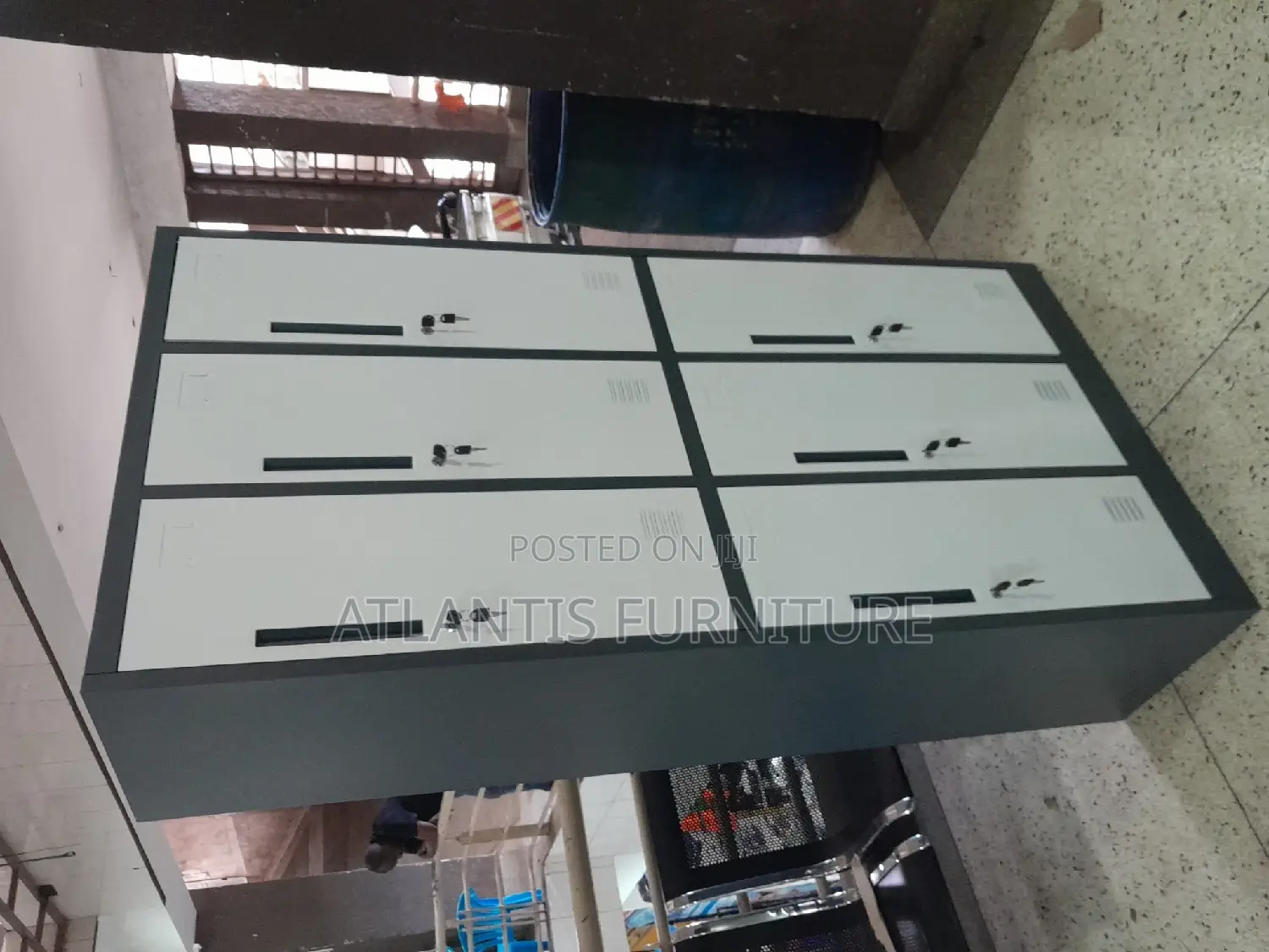 Six Door File Cabinet 2 Colour