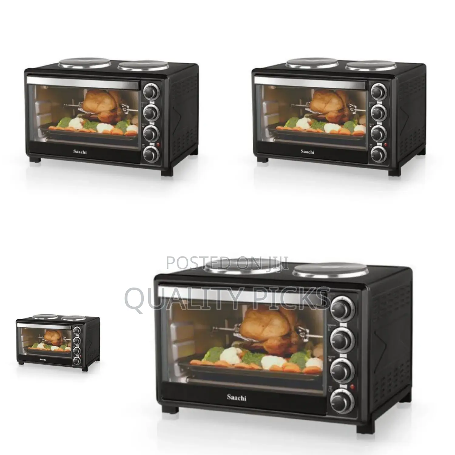 Electric Saachi Oven With Hot Plate