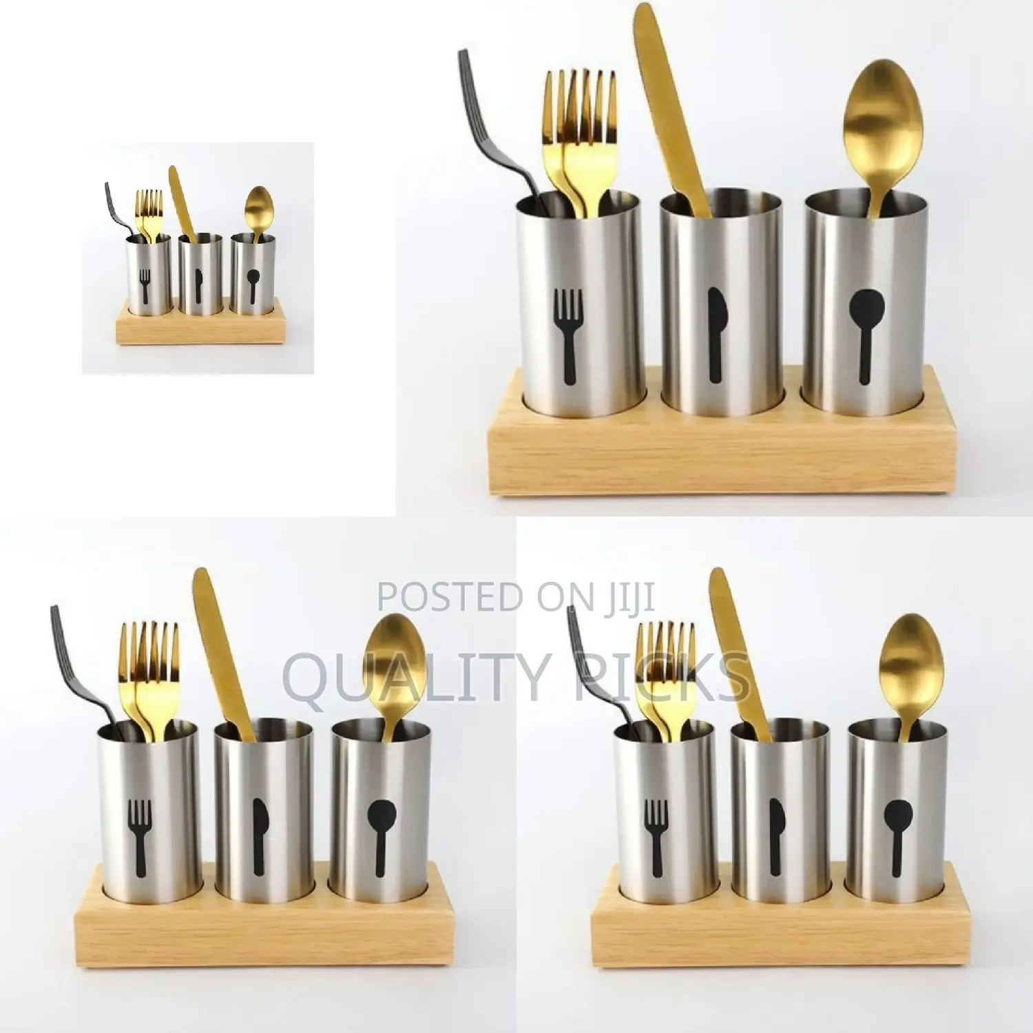 Brand Stainless Cutlery Holder