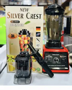Silvercrest 4 Liters Deluxe Commercial Blender - Red