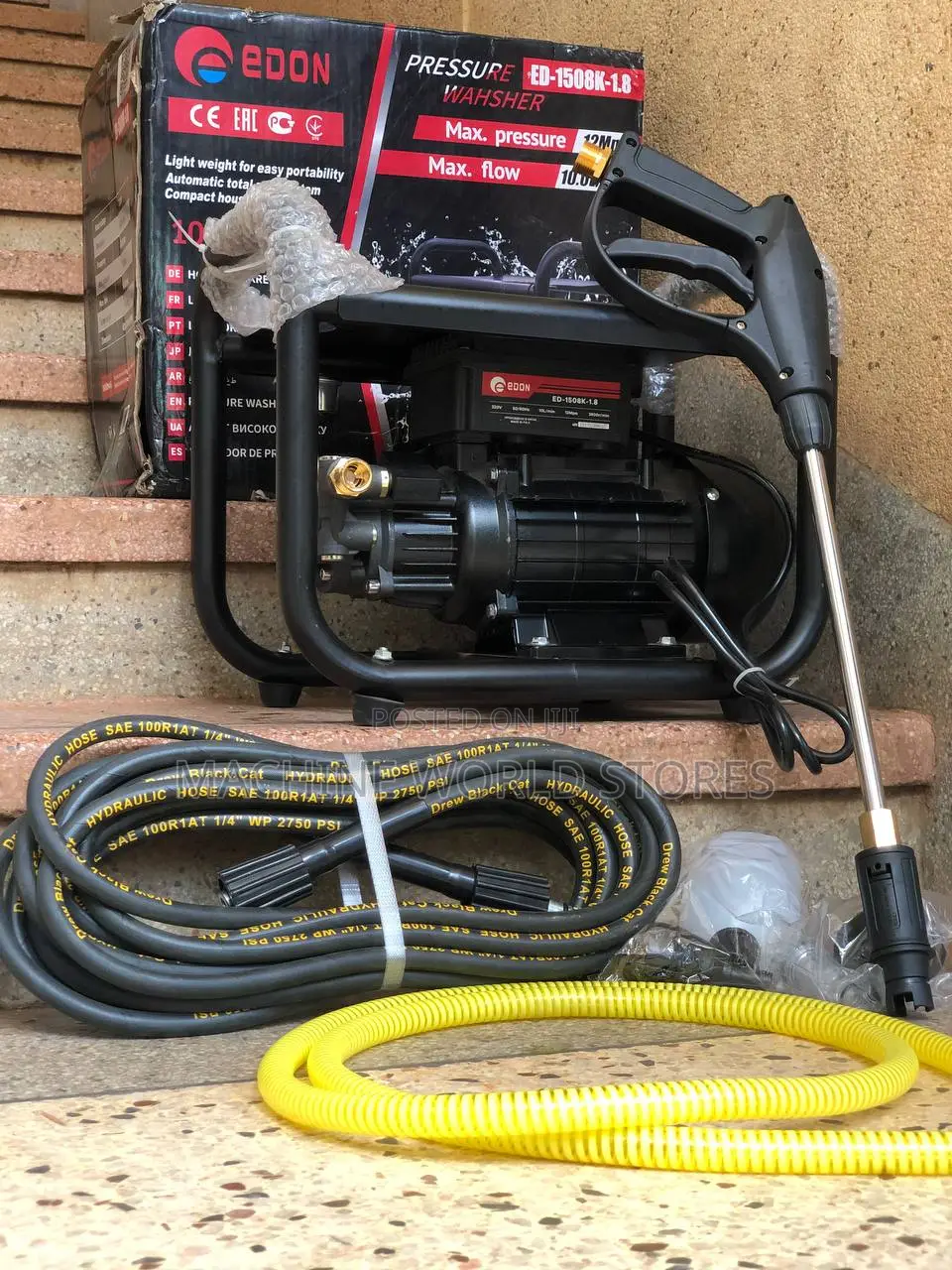High Pressure Washer.