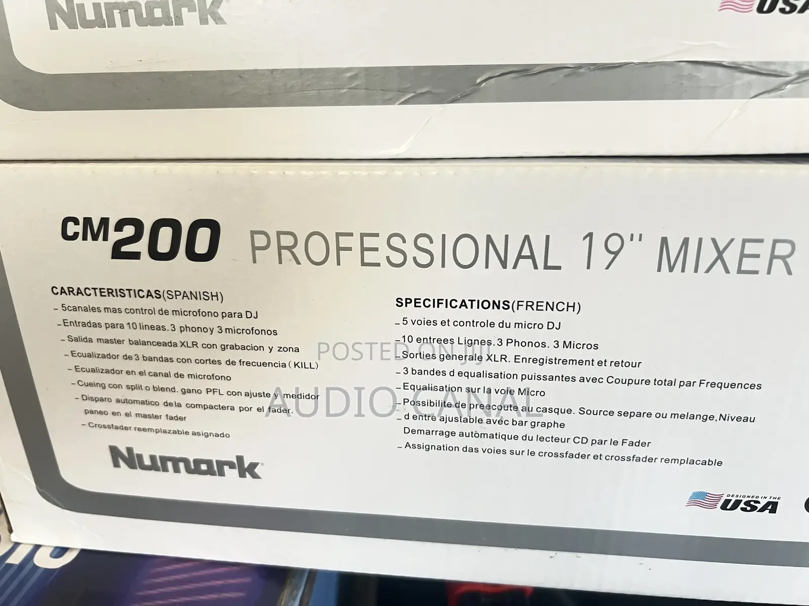 Numark Professional 19” Mixer Equaliser