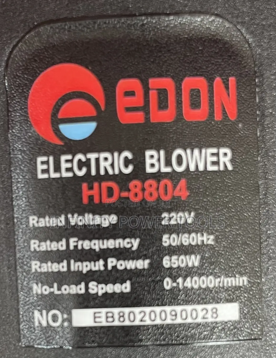 Electric Handheld Blower Edon