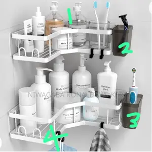 2pc Set of Corner Shelves