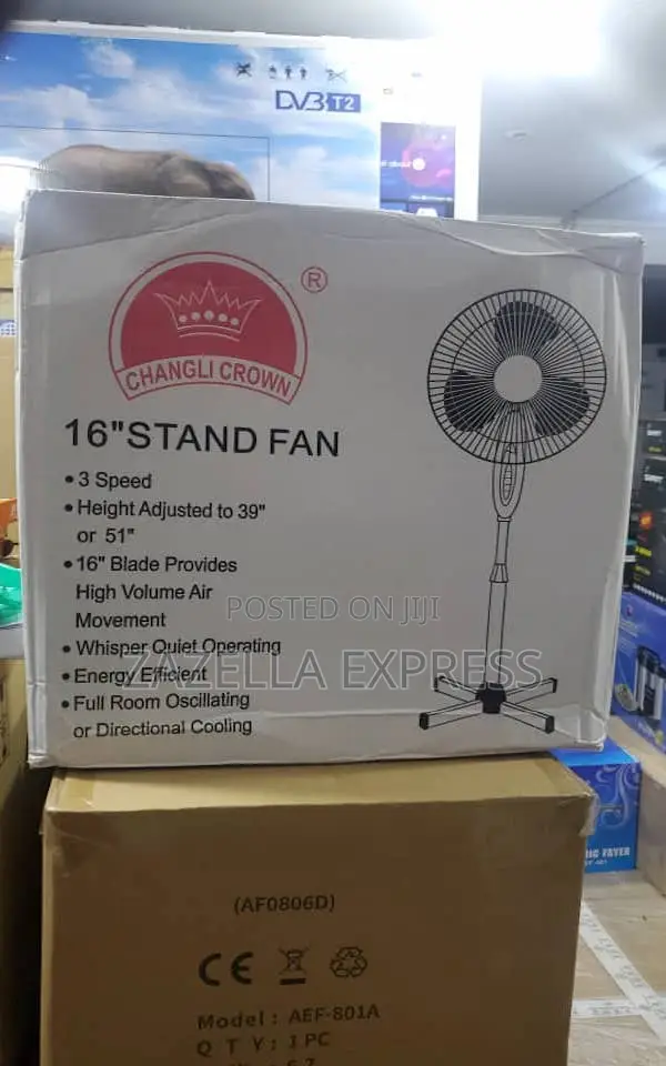 Changli Crown 16" Stand Fan