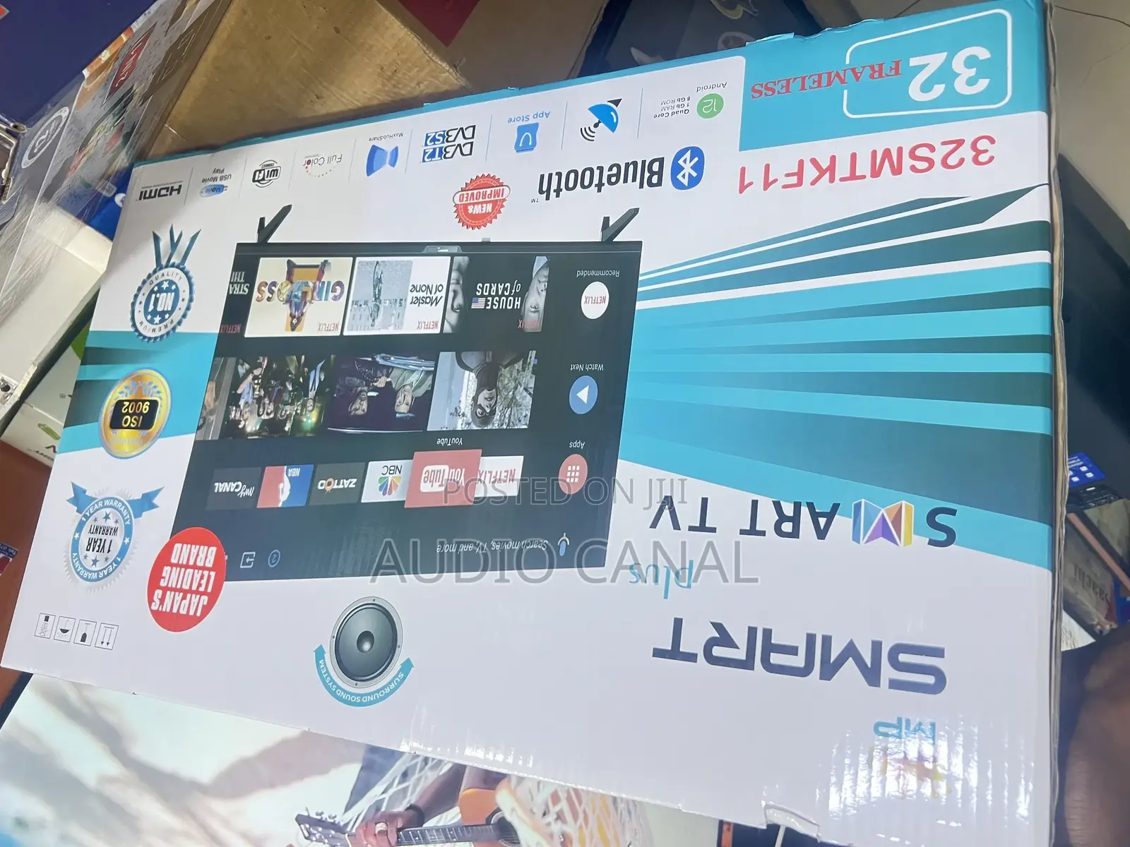 Bluetooth 32” Smart Tv